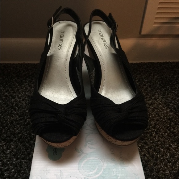 Black brand new wedges - Picture 1 of 2